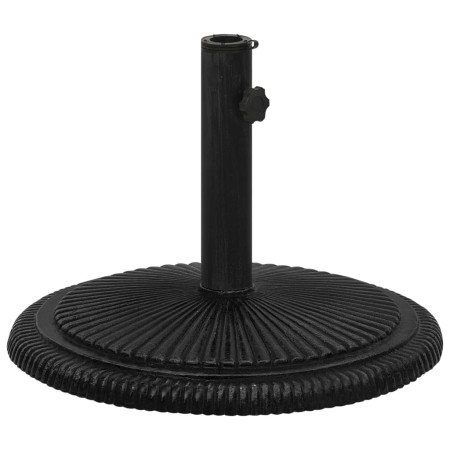 Black cast iron parasol base 45x45x30 cm by , Umbrella bases - Ref: Foro24-317772, Price: 64,61 €, Discount: %