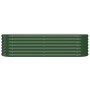 Green powder coated steel planter 152x40x36cm by , Pots and planters - Ref: Foro24-318868, Price: 39,30 €, Discount: %