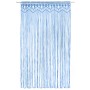 Cortina de macramé algodón azul 140x240 cm de , Cortinas y visillos - Ref: Foro24-323988, Precio: 44,89 €, Descuento: %