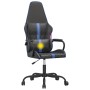 Gaming chair with blue and black synthetic leather massage by , Gaming chairs - Ref: Foro24-345557, Price: 112,74 €, Discount: %