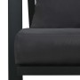 Garden sofa with dark gray aluminum cushions by vidaXL, Outdoor sofas - Ref: Foro24-47816, Price: 188,99 €, Discount: %