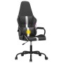 Silla gaming de masaje cuero sintético blanco y negro de , Sillones para videojuegos - Ref: Foro24-345562, Precio: 112,83 €, ...