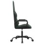 Silla gaming con masaje cuero sintético verde y negro de , Sillones para videojuegos - Ref: Foro24-345560, Precio: 112,74 €, ...