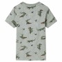 Children's t-shirt light khaki melange 140 by , Kids T-shirts - Ref: Foro24-12103, Price: 9,89 €, Discount: %