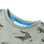 Children's t-shirt light khaki melange 140 by , Kids T-shirts - Ref: Foro24-12103, Price: 9,89 €, Discount: %