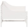 Sofá cama madera maciza de pino blanco 90x190 cm de , Camas y somieres - Ref: Foro24-842839, Precio: 109,52 €, Descuento: %