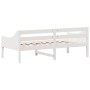 Sofá cama madera maciza de pino blanco 90x190 cm de , Camas y somieres - Ref: Foro24-842839, Precio: 109,52 €, Descuento: %