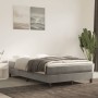 Cama box spring con colchón terciopelo gris claro 120x190 cm de , Camas y somieres - Ref: Foro24-3269677, Precio: 329,01 €, D...