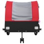 Black and red iron bicycle trailer 45 kg by , Bicycle trailers - Ref: Foro24-94153, Price: 95,99 €, Discount: %