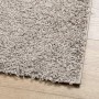 Alfombra peluda de pelo largo moderna PAMPLONA beige 120x120 cm de , Alfombras - Ref: Foro24-375211, Precio: 35,99 €, Descuen...