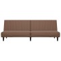 2 seater sofa bed brown synthetic leather by , Sofas - Ref: Foro24-375948, Price: 216,60 €, Discount: %