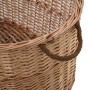 Firewood basket with carrying handles natural willow 88x57x34cm by vidaXL, Firewood bags and holders - Ref: Foro24-286984, Pr...