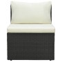 Gartenmöbel und Kissen Set 4-teilig synthetisches Rattan braun von vidaXL, Outdoor-Sofas - Ref: Foro24-47810, Preis: 390,24 €...