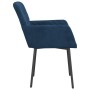 Dining chairs 2 units blue velvet by , dining chairs - Ref: Foro24-344778, Price: 106,10 €, Discount: %