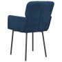 Dining chairs 2 units blue velvet by , dining chairs - Ref: Foro24-344778, Price: 106,10 €, Discount: %