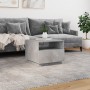 Coffee table with LED lights concrete gray 50x49x40 cm by , Coffee table - Ref: Foro24-839829, Price: 74,56 €, Discount: %