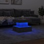 Coffee table with LED lights concrete gray 50x50x40 cm by , Coffee table - Ref: Foro24-839843, Price: 68,93 €, Discount: %