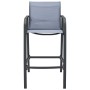 Garden high chairs 4 gray textilene units by vidaXL, Garden chairs - Ref: Foro24-48119, Price: 270,53 €, Discount: %