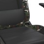 Massage-Gaming-Stuhl aus schwarzem und tarnfarbenem Kunstleder von , Gaming-Stühle - Ref: Foro24-345410, Preis: 122,74 €, Rab...