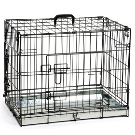 Beeztees Dog cage black 62x44x49 cm by Beeztees, Pet carriers and boxes - Ref: Foro24-427281, Price: 68,99 €, Discount: %