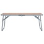 Mesa de camping plegable aluminio marrón 60x40 cm de vidaXL, Mobiliario de camping - Ref: Foro24-48186, Precio: 25,66 €, Desc...