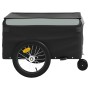 Remolque para bicicleta hierro negro y gris 45 kg de , Remolques para bicicletas - Ref: Foro24-94105, Precio: 88,71 €, Descue...