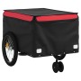 Remolque para bicicleta hierro negro y rojo 45 kg de , Remolques para bicicletas - Ref: Foro24-94111, Precio: 78,34 €, Descue...