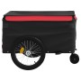 Remolque para bicicleta hierro negro y rojo 45 kg de , Remolques para bicicletas - Ref: Foro24-94111, Precio: 78,34 €, Descue...