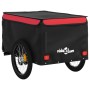 Remolque para bicicleta hierro negro y rojo 45 kg de , Remolques para bicicletas - Ref: Foro24-94111, Precio: 78,34 €, Descue...