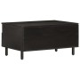 Solid black mango wood coffee table 80x54x40 cm by , Coffee table - Ref: Foro24-356832, Price: 153,38 €, Discount: %