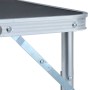 Mesa de camping plegable aluminio gris 60x45 cm de vidaXL, Mobiliario de camping - Ref: Foro24-48180, Precio: 34,75 €, Descue...