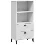 Librería VIKEN madera de ingeniería blanco 60x35x123 cm de , Librerías y estanterías - Ref: Foro24-374947, Precio: 128,99 €, ...