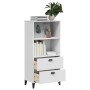 VIKEN white engineered wood bookcase 60x35x123 cm by , Bookcases and shelves - Ref: Foro24-374947, Price: 128,02 €, Discount: %