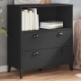 Librería VIKEN madera de ingeniería negro 80x40x90 cm de , Librerías y estanterías - Ref: Foro24-374945, Precio: 142,99 €, De...