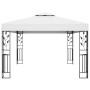 Gazebo with double white roof 3x4 m by vidaXL, Tents and gazebos - Ref: Foro24-48030, Price: 293,65 €, Discount: %