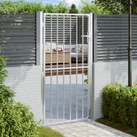 Stainless steel garden gate 100x180 cm by , garden gates - Ref: Foro24-376472, Price: 173,64 €, Discount: %