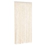 Beige and white chenille anti-fly curtain 56x185 cm by , Mosquito nets for windows - Ref: Foro24-377339, Price: 35,32 €, Disc...