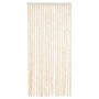 Beige-weißer Chenille-Fliegenschutzvorhang, 56 x 185 cm von , Moskitonetze für Fenster - Ref: Foro24-377339, Preis: 35,32 €, ...