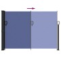 Blaue einziehbare Seitenmarkise 140x300 cm von , Sonnenschirme - Ref: Foro24-4004296, Preis: 94,99 €, Rabatt: %