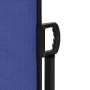 Blue retractable side awning 140x300 cm by , Umbrellas - Ref: Foro24-4004296, Price: 94,65 €, Discount: %