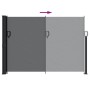 Toldo lateral retráctil negro 140x300 cm de , Sombrillas - Ref: Foro24-4004294, Precio: 78,47 €, Descuento: %