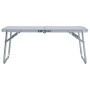 Mesa de camping plegable aluminio blanca 60x40 cm de vidaXL, Mobiliario de camping - Ref: Foro24-48185, Precio: 25,49 €, Desc...