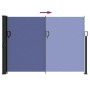 Blue retractable side awning 140x600 cm by , Umbrellas - Ref: Foro24-4004506, Price: 118,99 €, Discount: %