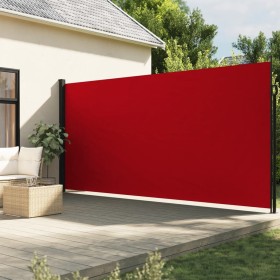 Red retractable side awning 200x600 cm by , Umbrellas - Ref: Foro24-4004552, Price: 111,99 €, Discount: %