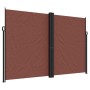 Toldo lateral retráctil marrón 220x600 cm de , Sombrillas - Ref: Foro24-4004869, Precio: 171,17 €, Descuento: %