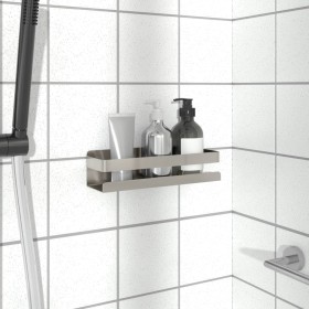 Shower shelf brushed 304 stainless steel 23x6.5x6 cm by , Shelves - Ref: Foro24-4004906, Price: 20,09 €, Discount: %