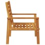 Garden armchair 2 units solid acacia wood 66.5x65x81 cm by , Garden chairs - Ref: Foro24-366374, Price: 135,50 €, Discount: %