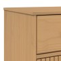 OLDEN sideboard solid brown pine wood 114x43x73.5 cm by , Sideboards - Ref: Foro24-358603, Price: 174,16 €, Discount: %