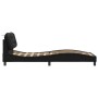 Estructura de cama con cabecero cuero sintético negro 80x200 cm de , Camas y somieres - Ref: Foro24-3207960, Precio: 153,34 €...