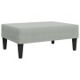 Sofá cama de 2 plazas con taburete terciopelo gris claro de , Sofás - Ref: Foro24-3216236, Precio: 304,84 €, Descuento: %